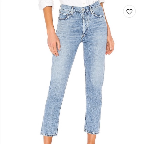 Riley High Rise Straight Crop - Picture 1 of 4